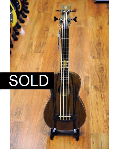 Ortega Lizard fretted Bass Ukelele